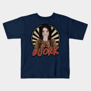 Vintage 80s Bjork Kids T-Shirt